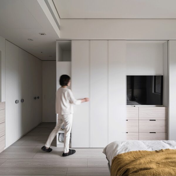 Thiết kế phòng ngủ đơn giản tiết kiệm