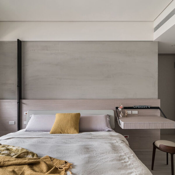 Thiết kế phòng ngủ đơn giản tiết kiệm