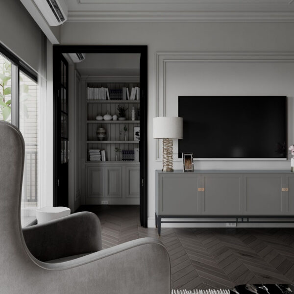 thiết kế phòng khách chung cư