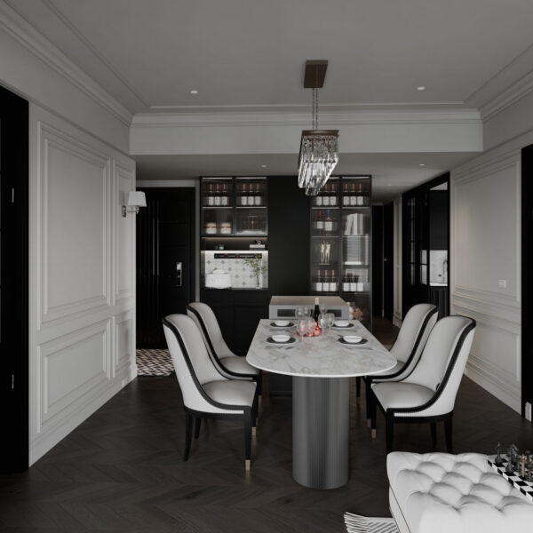 thiết kế phòng khách chung cư