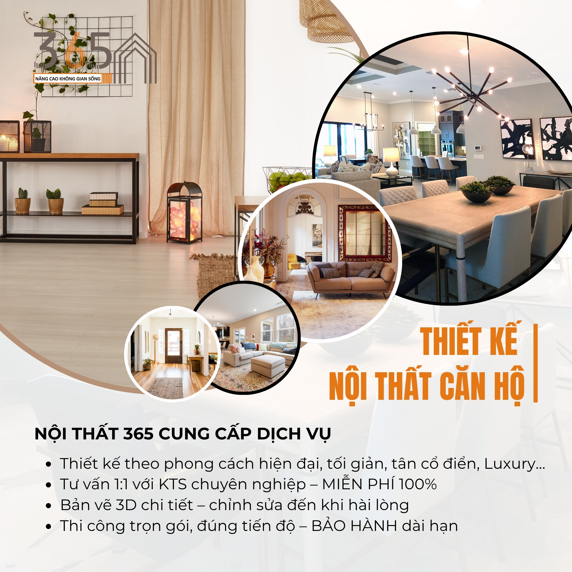 Thiết Kế Nội Thất Căn Hộ Chung Cư