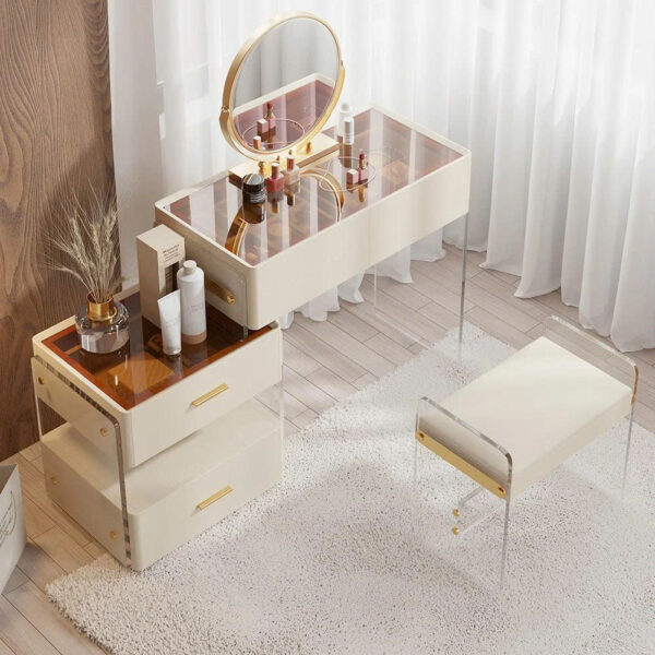 Bàn Trang Điểm Thông Minh Tích Hợp Tủ Lưu Trữ Đa Năng