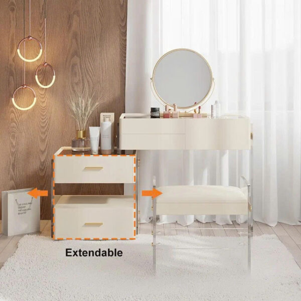 Bàn Trang Điểm Thông Minh Tích Hợp Tủ Lưu Trữ Đa Năng